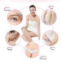 Mini Aparador Depilador De Rosto Eletrico New Skysuper Caneta Rosa