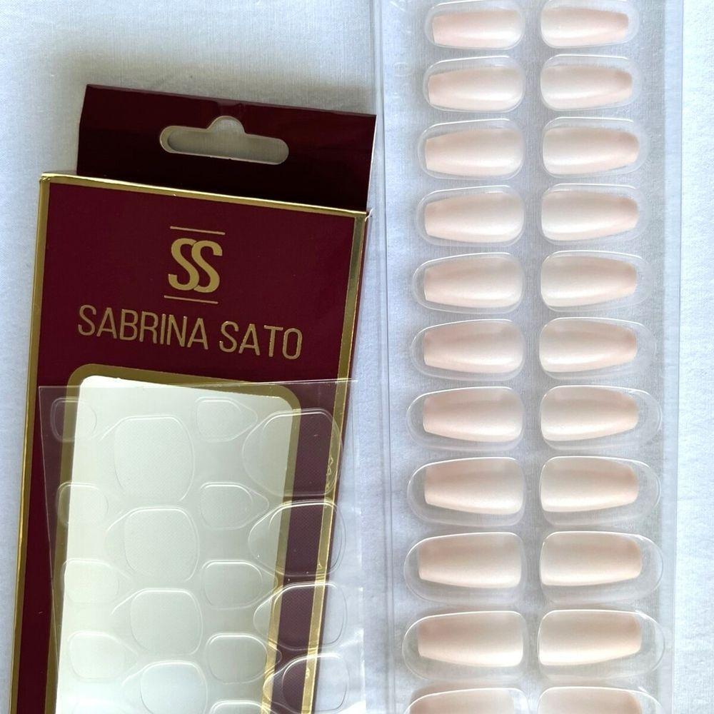 Sabrina Sato Unhas Postiças Autocolantes Nude Rosê Ss2376-4 Com 24 - 2
