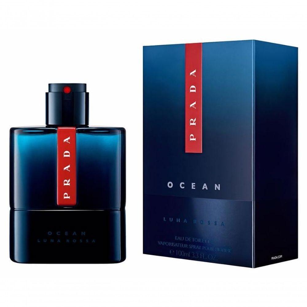 Perfume Prada Luna Rossa Ocean - Eau De Toilette - Masculino Volume Da Unidade 100 Ml - 1