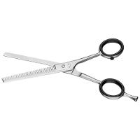 Tesoura para Cabelo em Aço Inox com Fio Desbaste 5,5´´ - 5