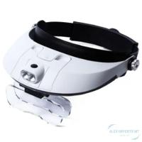 Lupa Cabeça Luz Led Estética Iluminação Tatuador E Studios - 2