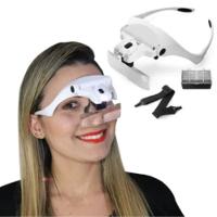 Lupa Cabeça Oculos Com Led 5 Lentes Profissional P Joalheiro - 4