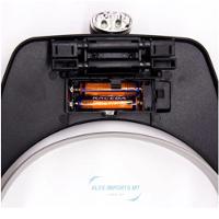 Lupa Cabeça Com Luz Para Relojoarias Lupa Com Led A Pilha - 3