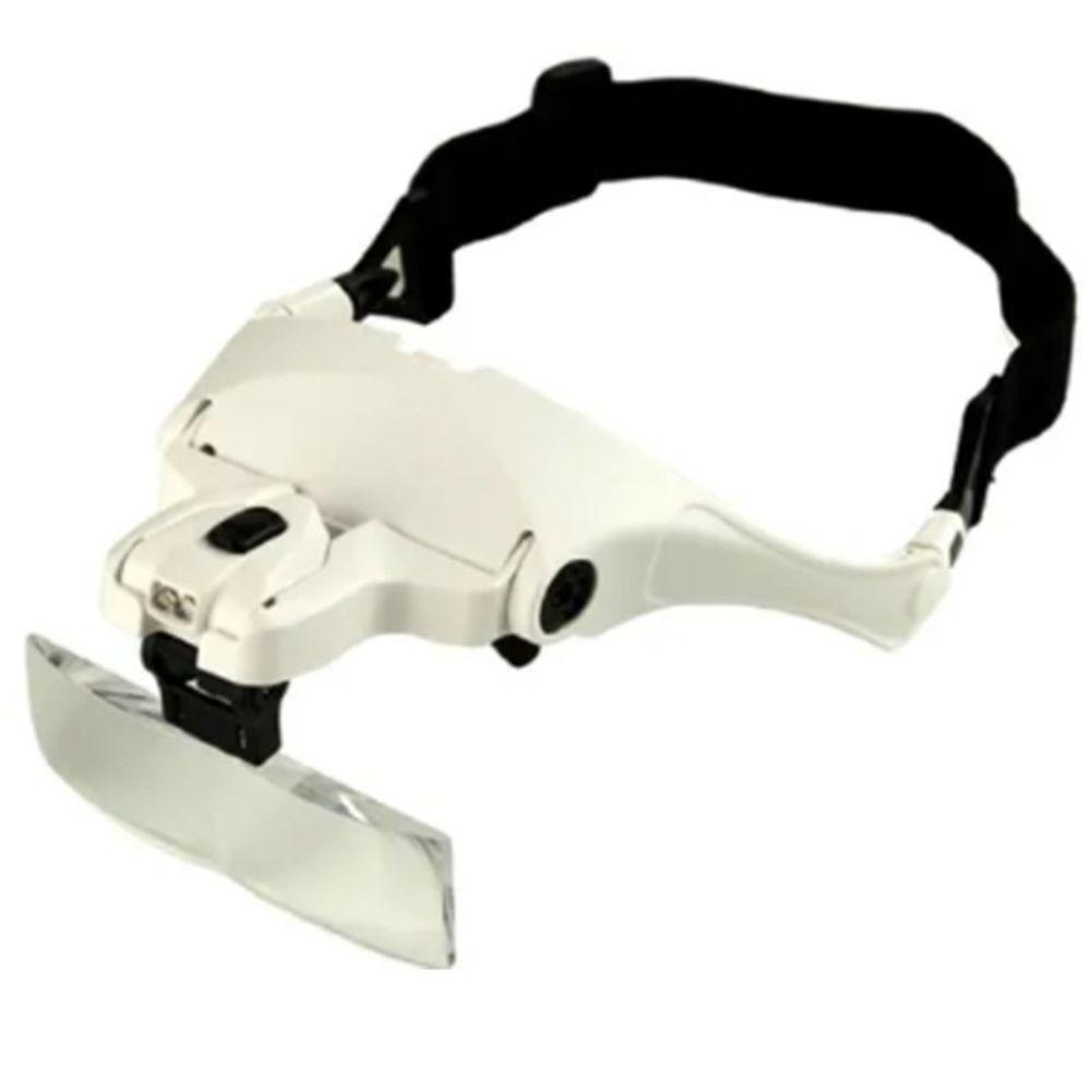 Lupa Cabeça Oculos Com Led 5 Lentes Estética - 1