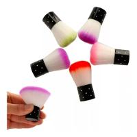 Pincel Espanador De Pó Para Unhas De Gel Acrigel Pompom - 1