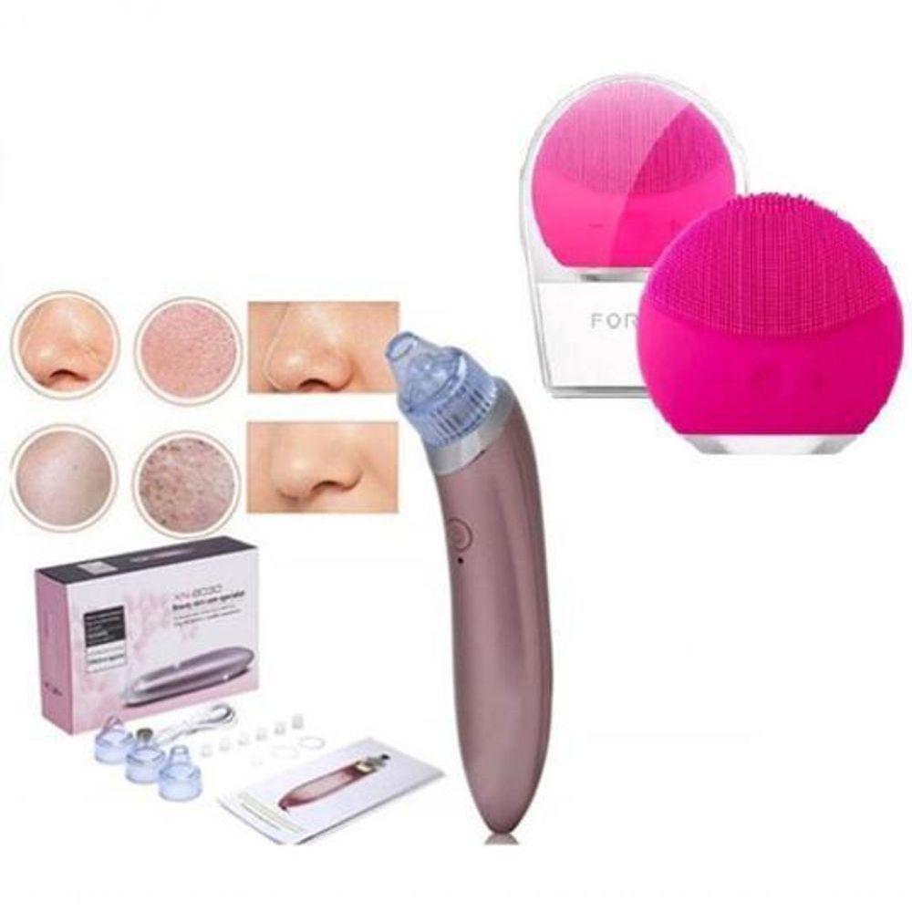 Extrator De Cravos E Espinhas Esponja Elétrica Facial - 4