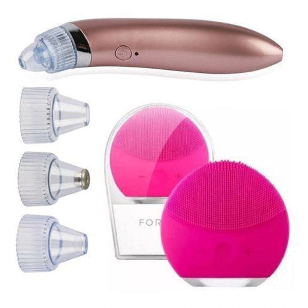 Extrator De Cravos E Espinhas Esponja Elétrica Facial - 8