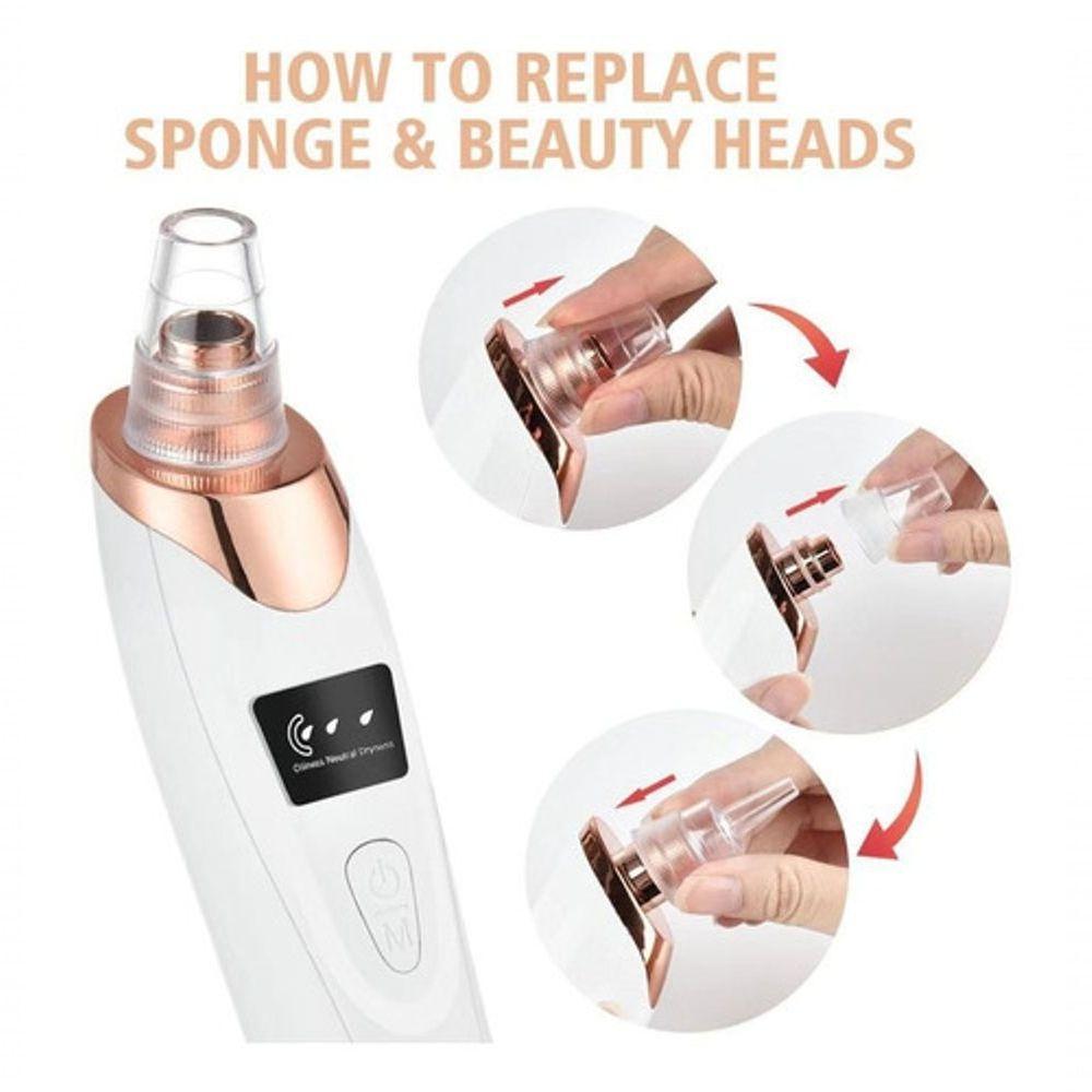 Aparelho Removedor De Cravos E Espinhas Elétrico - 5