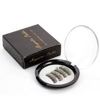 Cílios Postiços, 3D Magnético Natural Grosso Enxertia Cílios Com Pinça Dramático Grosso Longo - 1