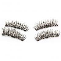 Cílios Postiços, 3D Magnético Natural Grosso Enxertia Cílios Com Pinça Dramático Grosso Longo Macio - 5