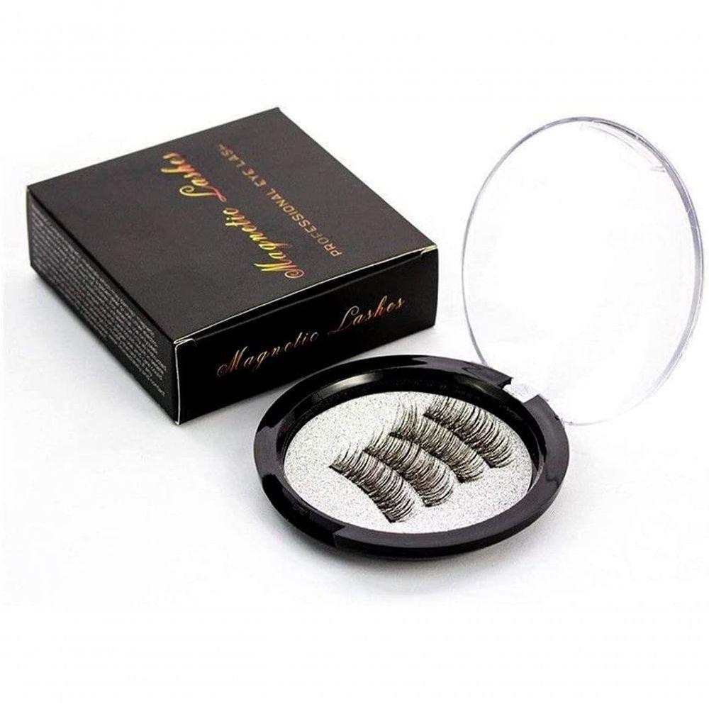 Cílios Magnéticos Profissional Preto Imã - 1