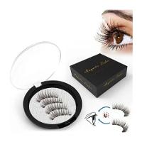 Cilios Magneticos Postiços 3D Natural Imã Olho Inteiro - 1