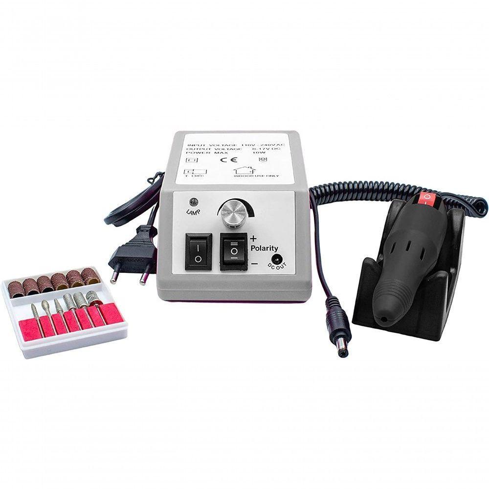 Lixadeira Lixa Motor De Unha Elétrica Profissional Bivolt Mercedes - 4