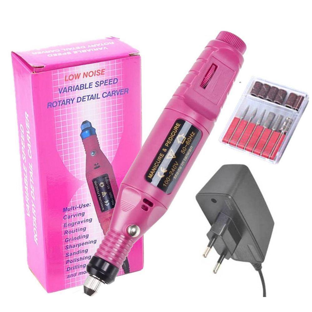 Lixadeira Lixa Motor Unha Gel Elétrica Profissional Bivolt A - 1