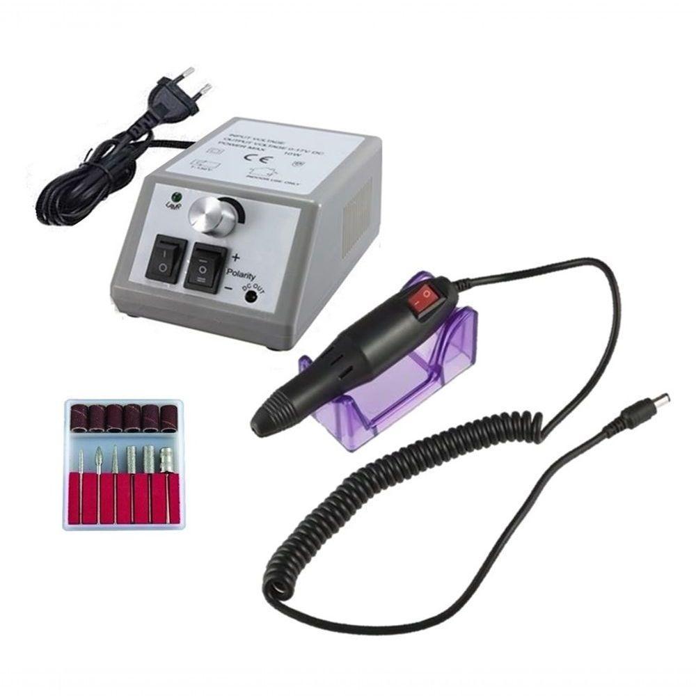 Lixadeira Lixa Motor De Unha Elétrica Profissional Bivolt Mercedes - 1