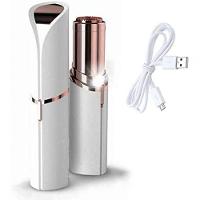 Depilador Elétrico Feminino Batom Recarregavel Bateria Removedor Luz Usb - 10