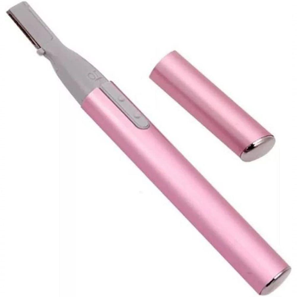 Máquina De Corte 1 Set Elétrica Depilador Mulheres Homens Portátil Caneta Rosa - 1
