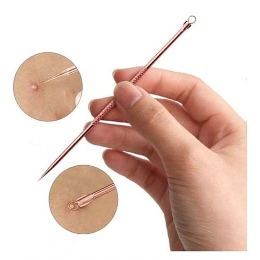 Kit C/4 Extrator Tira Acne Cravos Espinha Limpeza Pele - 2