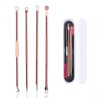 Kit C/4 Extrator Tira Acne Cravos Espinha Limpeza Pele - 8