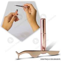 Kit 3 Pares Cílios Postiços Magnéticos Com Pinça E Delineador Magnetico - 8