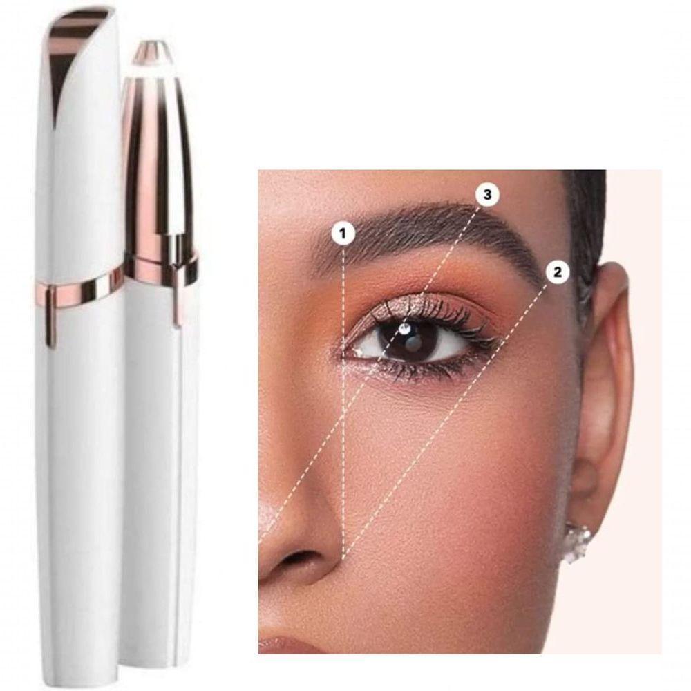 Depilador Caneta Indolor Sobrancelha Instantâneo Bivolt Usb - Nv - 2