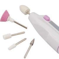 Lixa Unha Elétrica Multi Profissional Mão Pé P Iniciante A Pilhas - 3