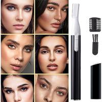 Mini Depilador Aparador Eletric Masculino -barba Bigode Nariz Caneta Preta - 7