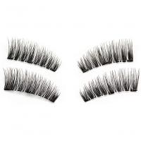 Cílios Postiços, 3D Magnético Natural Grosso Enxertia Cílios Dramático Grosso Longo Macio Com Pinça - 3