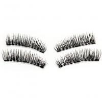 Cílios Postiços, 3D Magnético Natural Grosso Enxertia Cílios Dramático Grosso Longo Macio Com Pinça