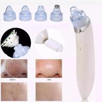 Aparelho Removedor Espinhas Cravos Peeling Rosto Sucção Vácuo - 4 Ponteiras - Usb - 3