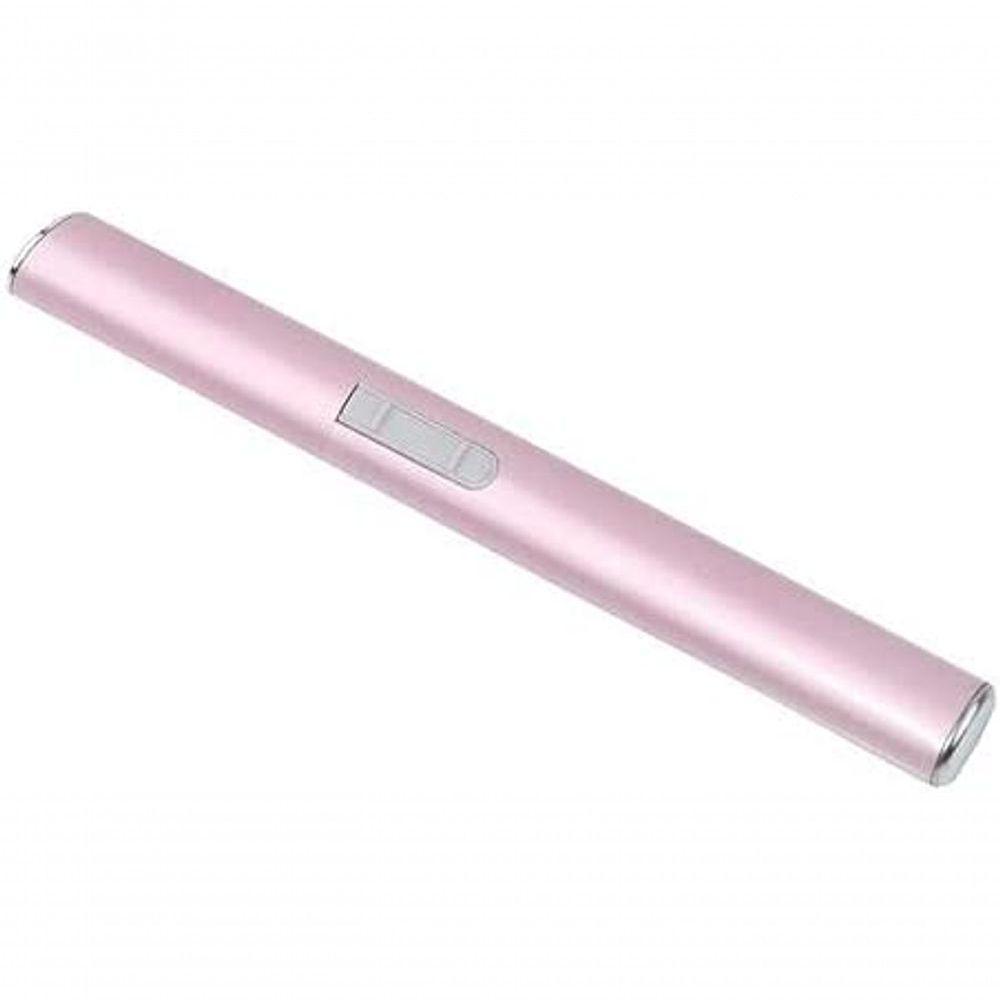 Mini Depilador Elétrico Feminino Sobrancelhas E Nariz Caneta Rosa - 5