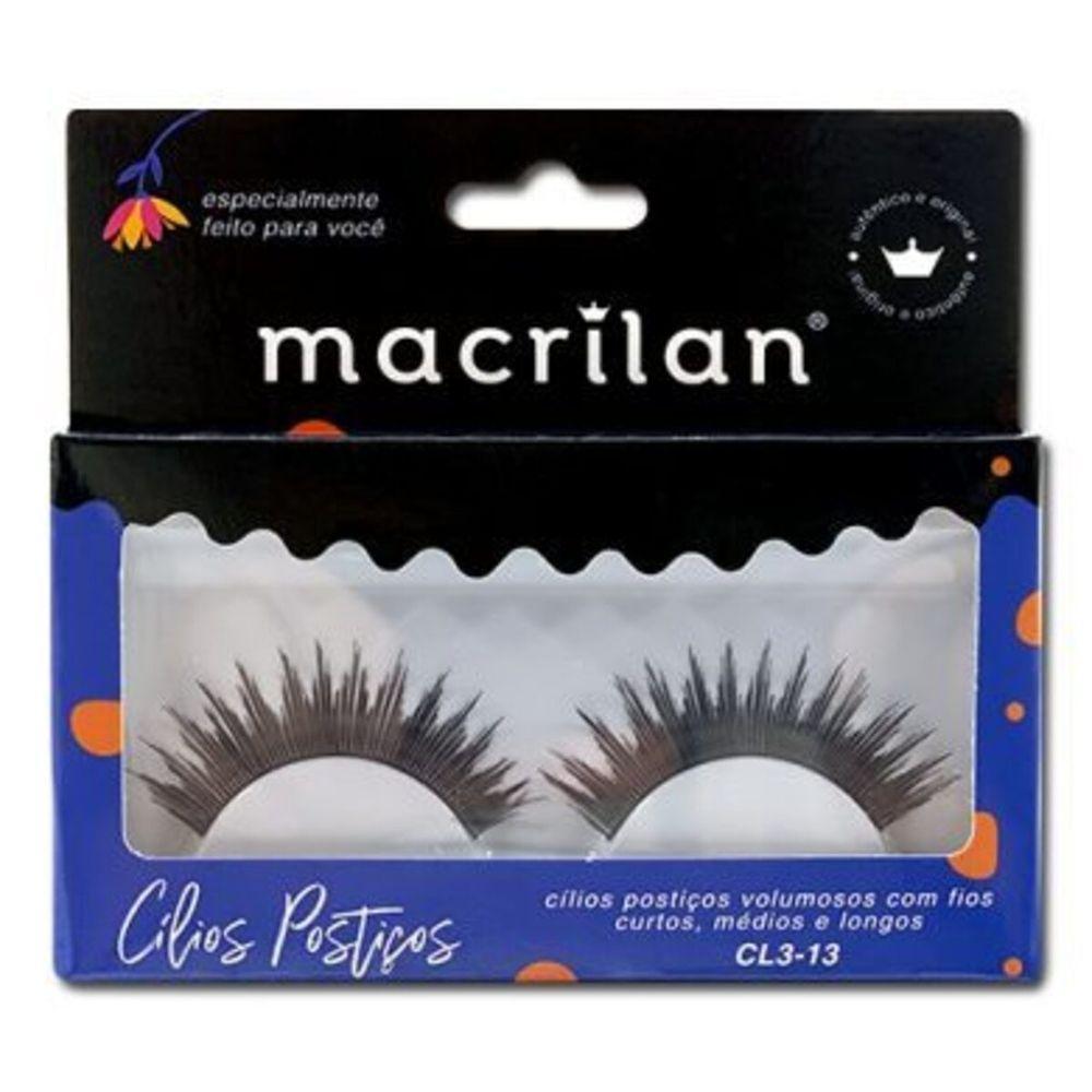 Macrilan Cílios Postiços - Fios Volumosos, Curtos, Médios E Longos Cl3-13 - 1