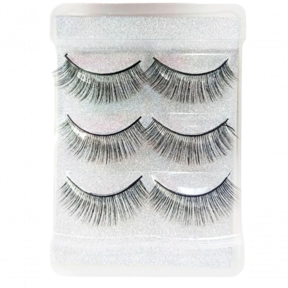 Sabrina Sato Kit Com 3 Pares De Cílios Postiços 5D Ss2139 - 1