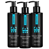 Kit 03 Sabonete Íntimo Masculino Embaixador 200Ml - 1