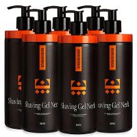 Kit 6 Shaving Gel De Barbear Nerk Embaixador 500Ml - 1
