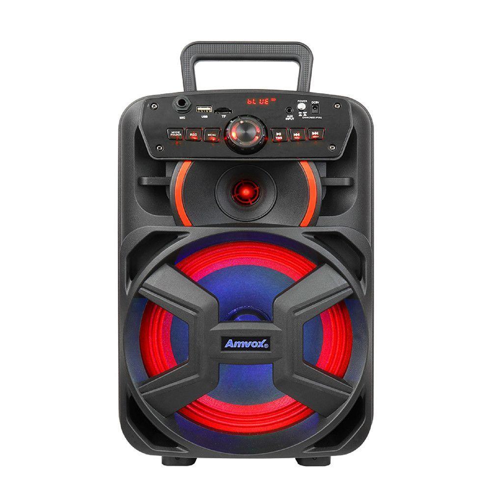 Caixa De Som Amplificada Gigante Ii Aca 221 220w Amvox Preto Biv - 1