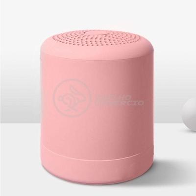 Mini Caixa De Som Wireless Speaker Potente Bluetooth Rosa