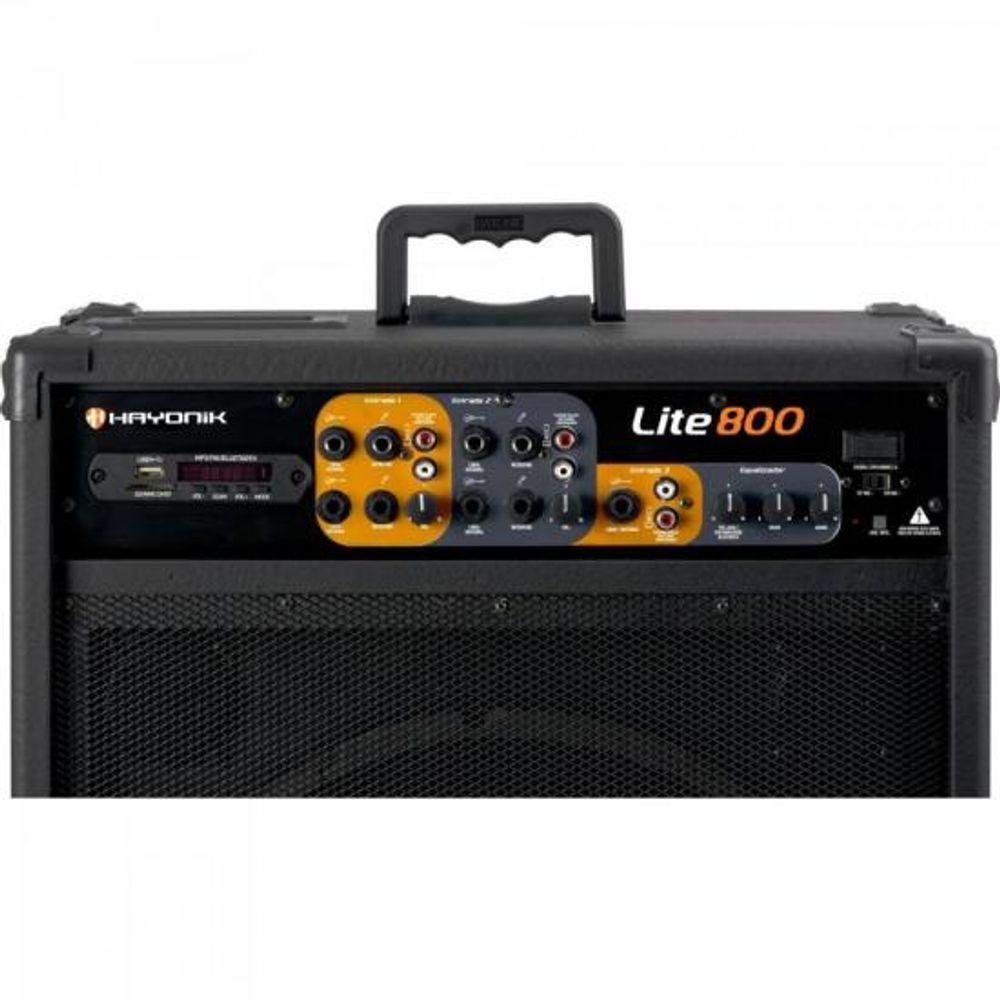 Caixa Multiuso Lite 800 Preto Hayonik - 5