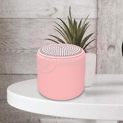 Mini Caixa De Som Wireless Speaker Potente Bluetooth Rosa