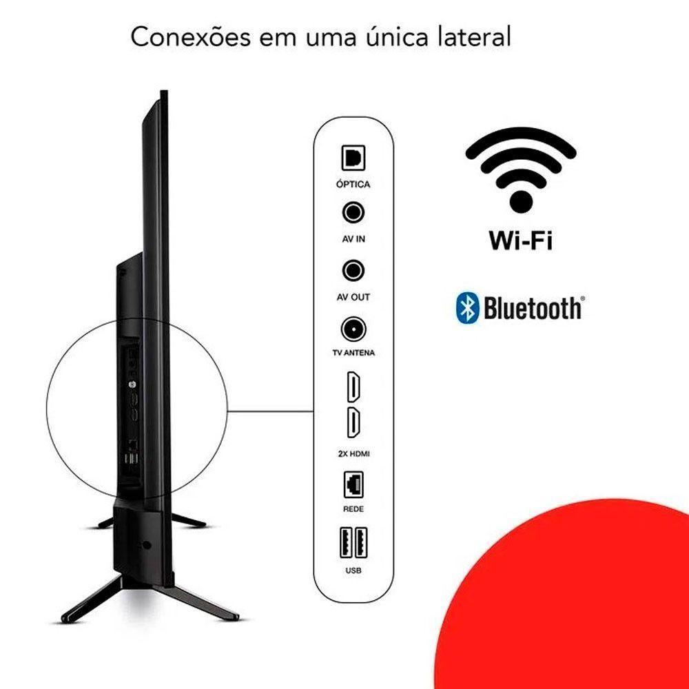Smart Tv 43 Polegadas Full Hd Hdr10 Android Tv E Borda Infinita Aws-tv-43-bl-02-a Aiwa Preto Bivolt - 10