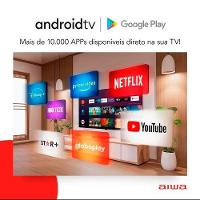 Smart Tv 43 Polegadas Full Hd Hdr10 Android Tv E Borda Infinita Aws-tv-43-bl-02-a Aiwa Preto Bivolt - 3