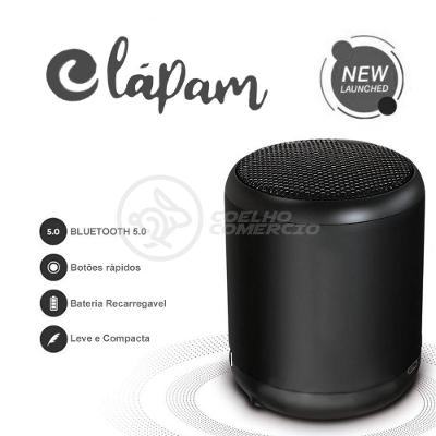 Mini Caixa De Som Wireless Speaker Potente Bluetooth Preto