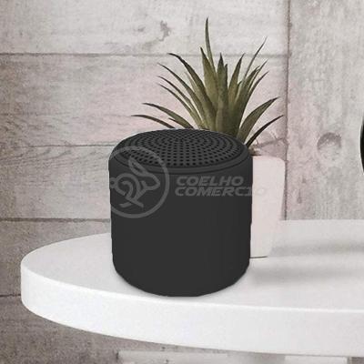 Mini Caixa De Som Wireless Speaker Potente Bluetooth Preto