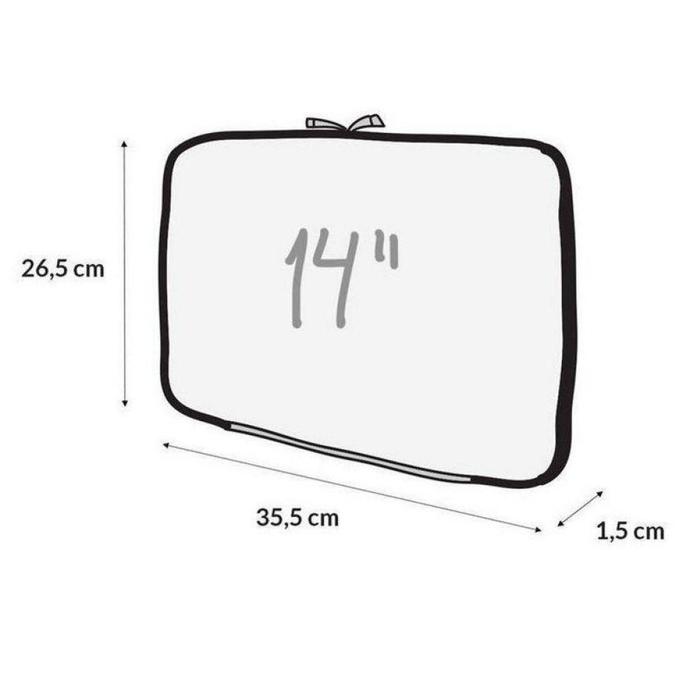 Capa Case Notebook 15.6 Polegadas em Neoprene Preto - 2