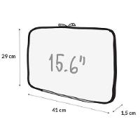 Capa para Notebook 15.6 em Neoprene e Ziper Preto - 3