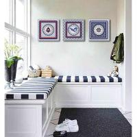 Conjunto Kit Com 3 Quadros Náuticos Decorativos Linha Náutica Marinheiro Mar 2 - 3