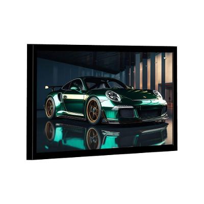 Quadro Porsche Verde -- Br Artes