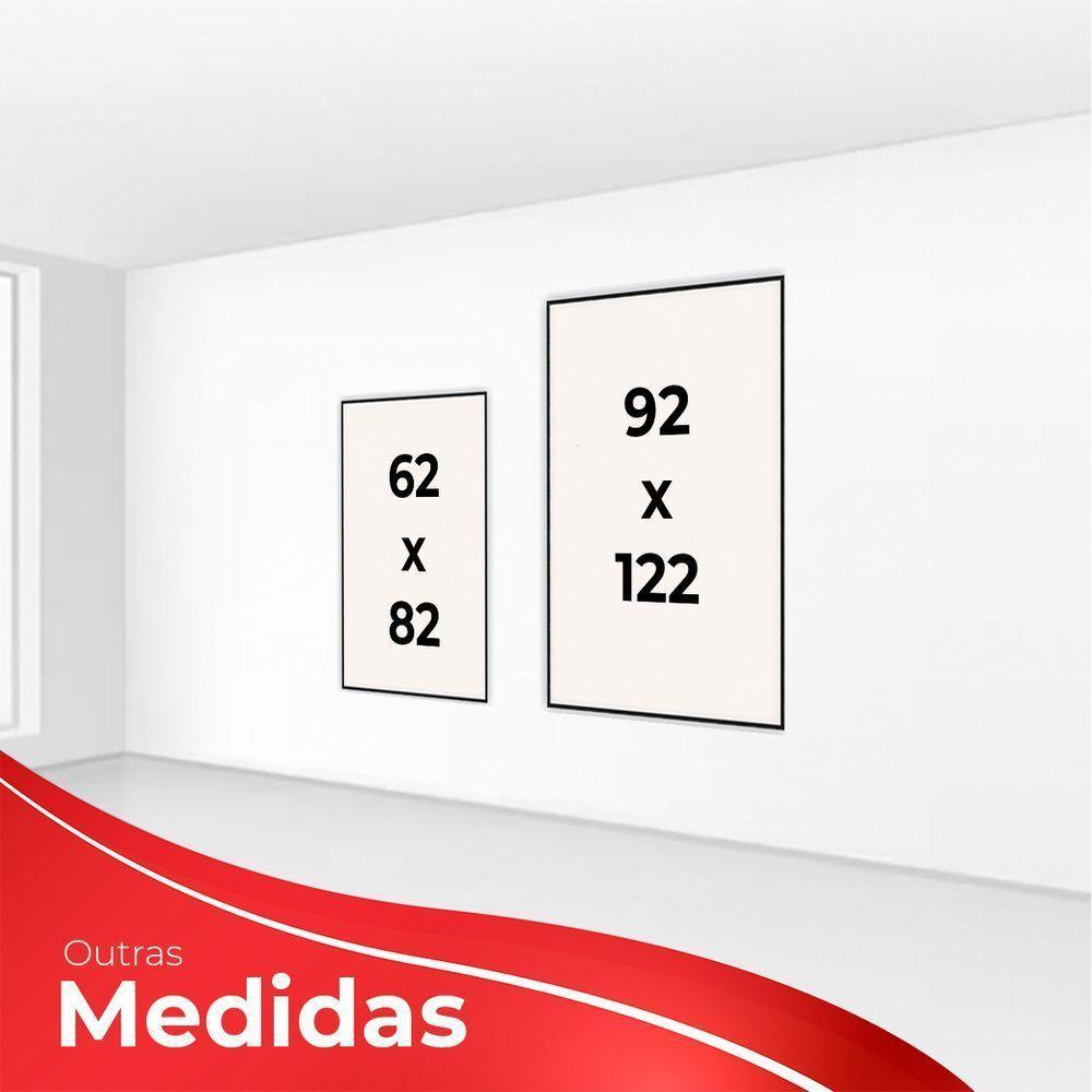 Kit Com 2 Quadros Decorativos Cidades Com Moldura Para Sala Quarto Escritório 62x82 Cidades 009 - 2