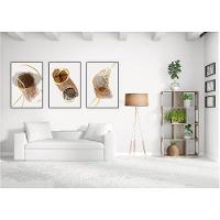 Kit Com 3 Quadros Decorativos Abstratos Com Moldura Para Sala Quarto Escritório 42x62 Abstrato 005 - 8