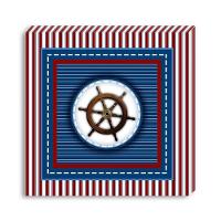 Conjunto Kit Com 3 Quadros Náuticos Decorativos Linha Náutica Marinheiro Mar 4 - 13